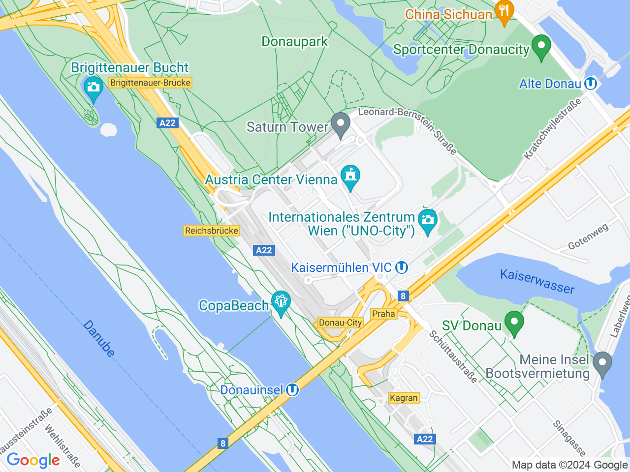 Donau-City, 1220 Wien, Wien, Österreich