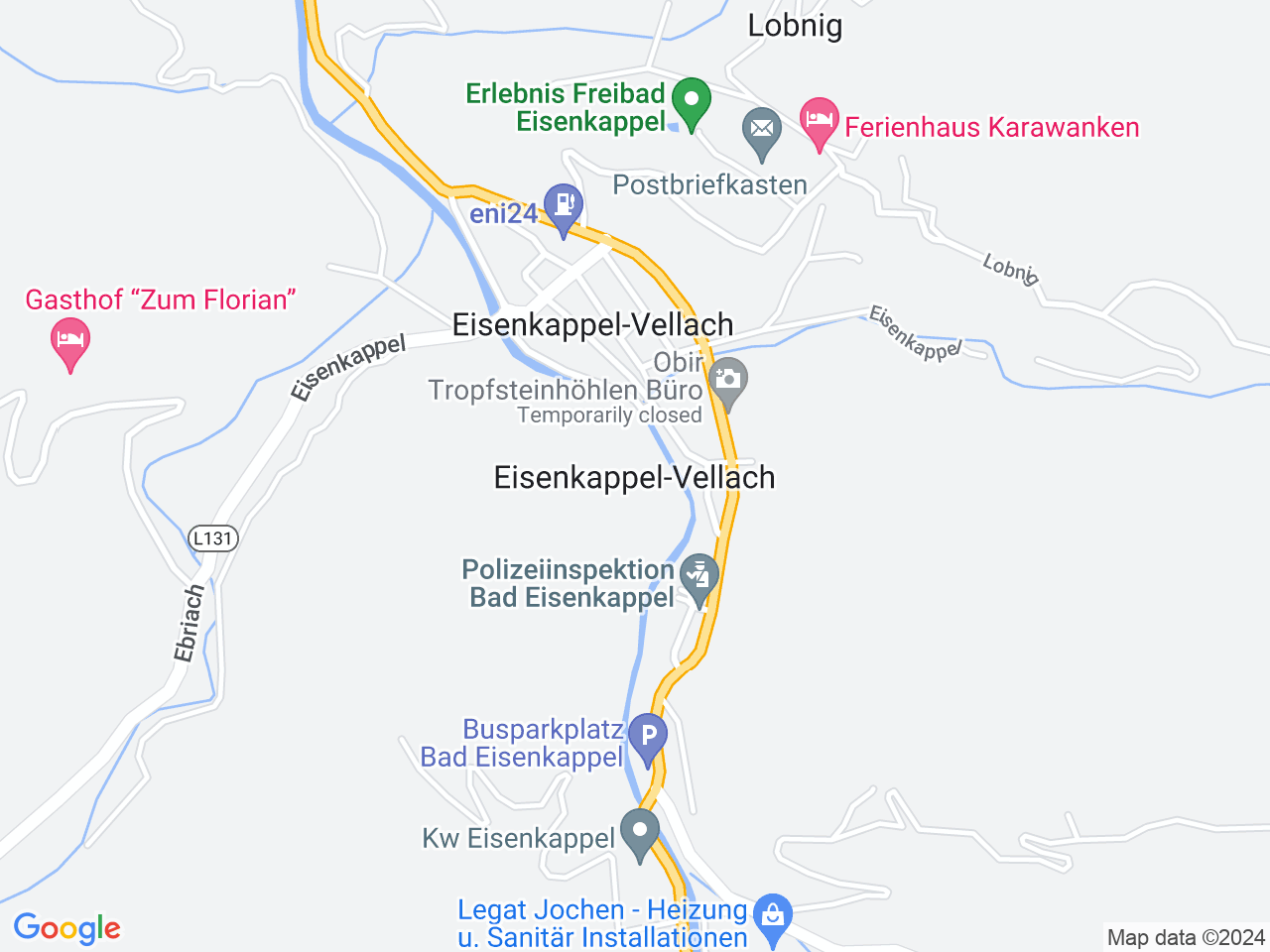 Eisenkappel-Vellach, Kärnten, Österreich