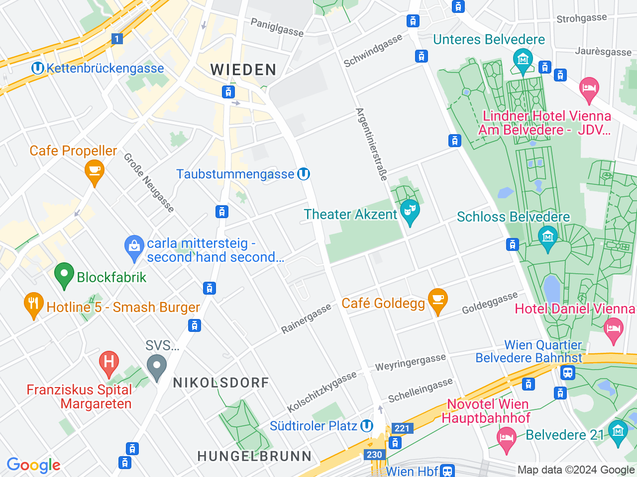 Gußhausviertel & Paulanerviertel, 1040 Wien, Wien, Österreich