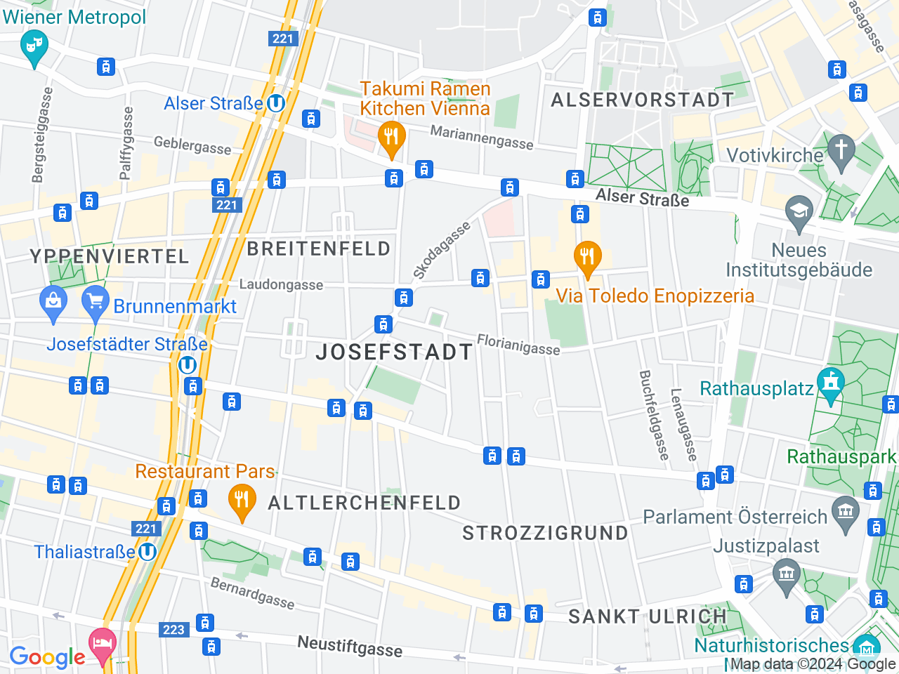 Josefstadt, 8. Bezirk, 1080 Wien, Wien, Österreich