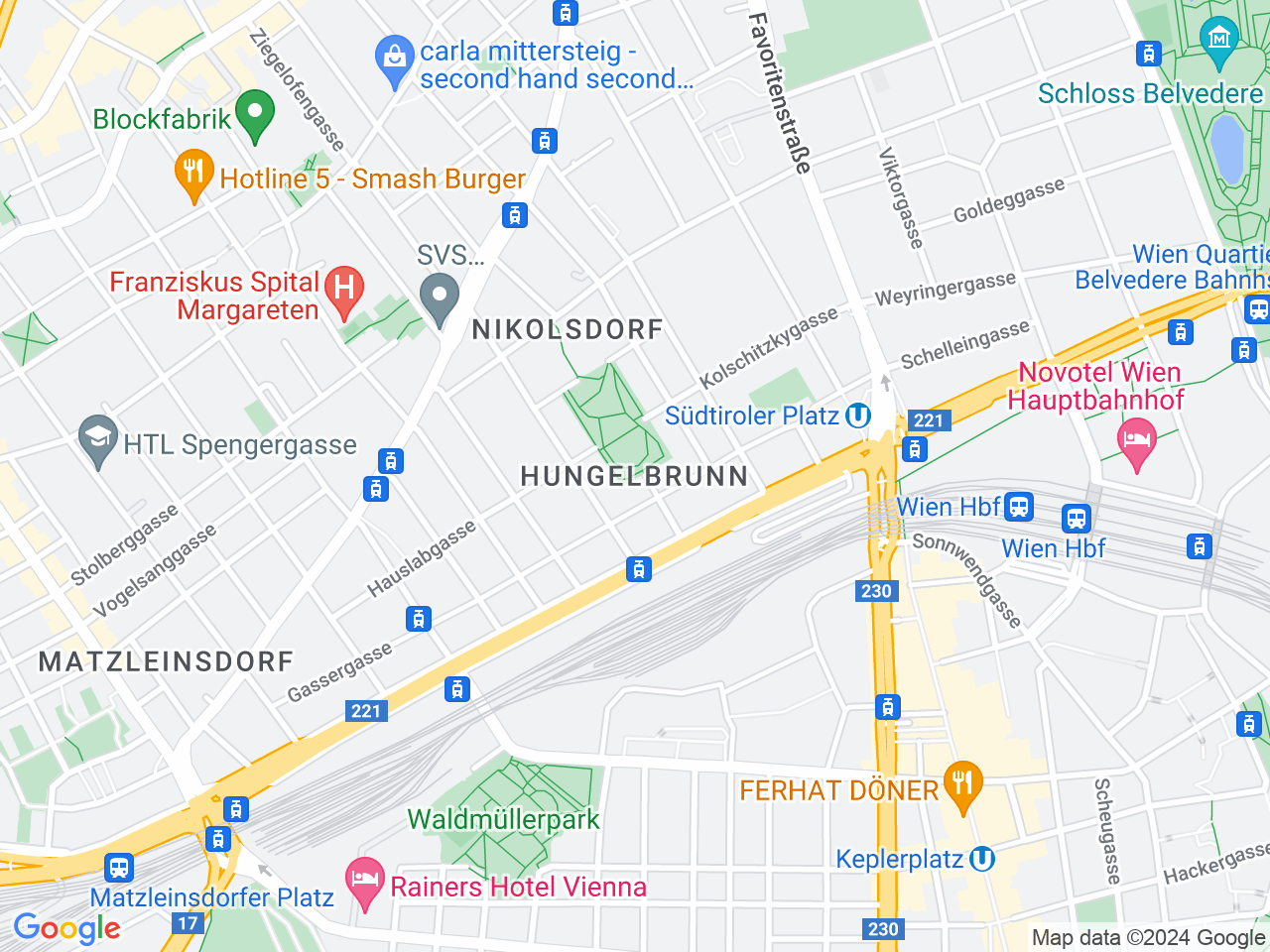 Schaumburgergrund & Hungelbrunn, 1040 Wien, Wien, Österreich